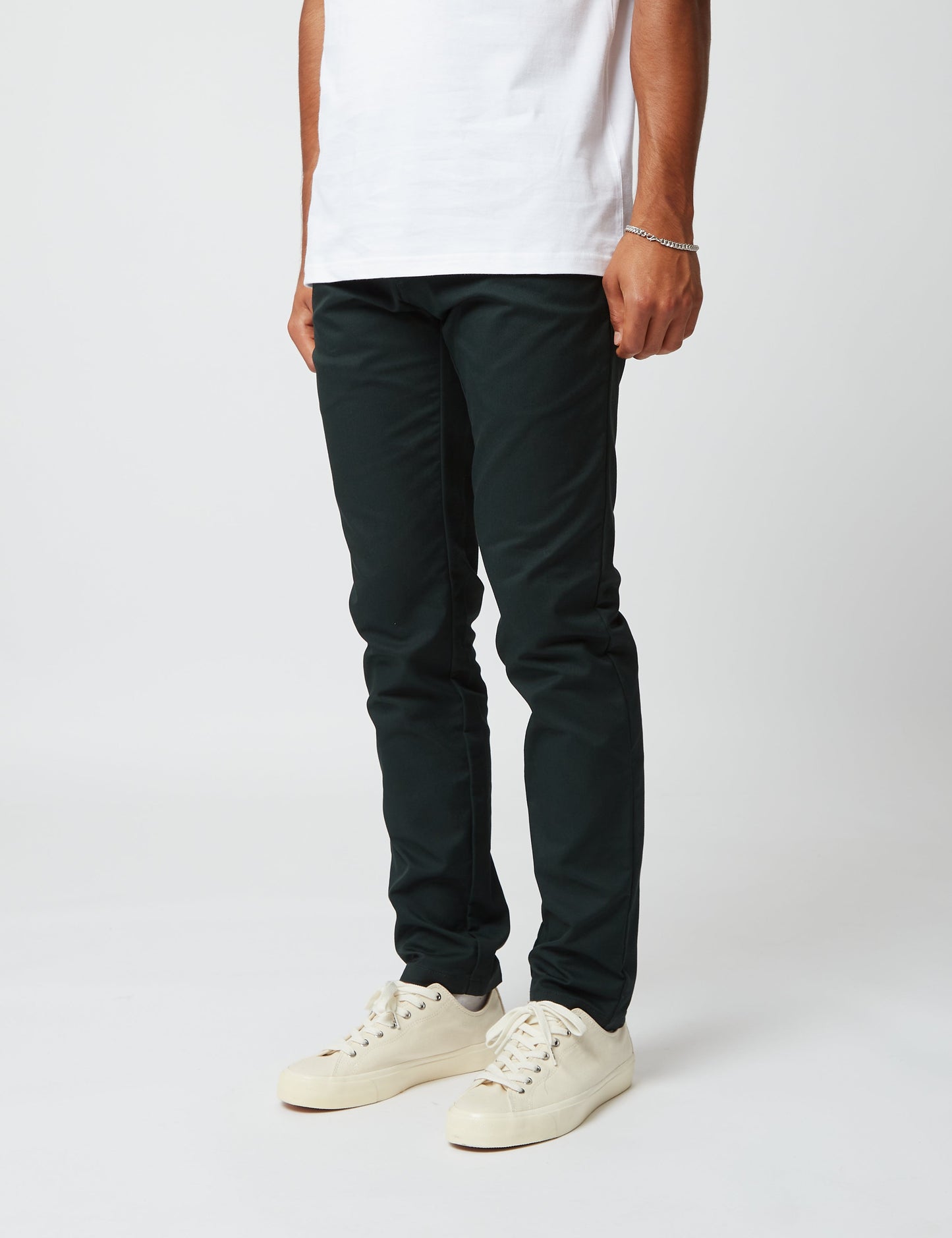 Sid Pant Chino (Slim) - Dark Cedar Green