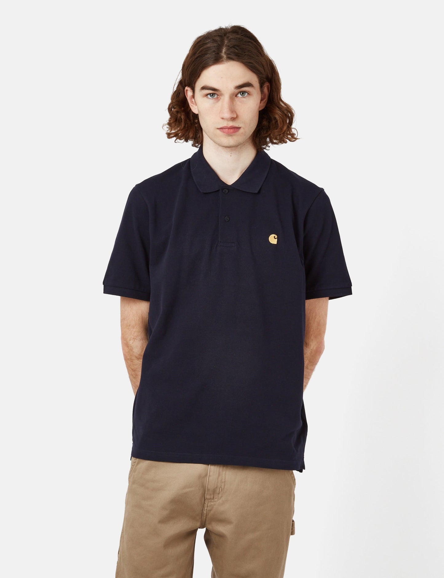 Chase Pique Polo Shirt - White