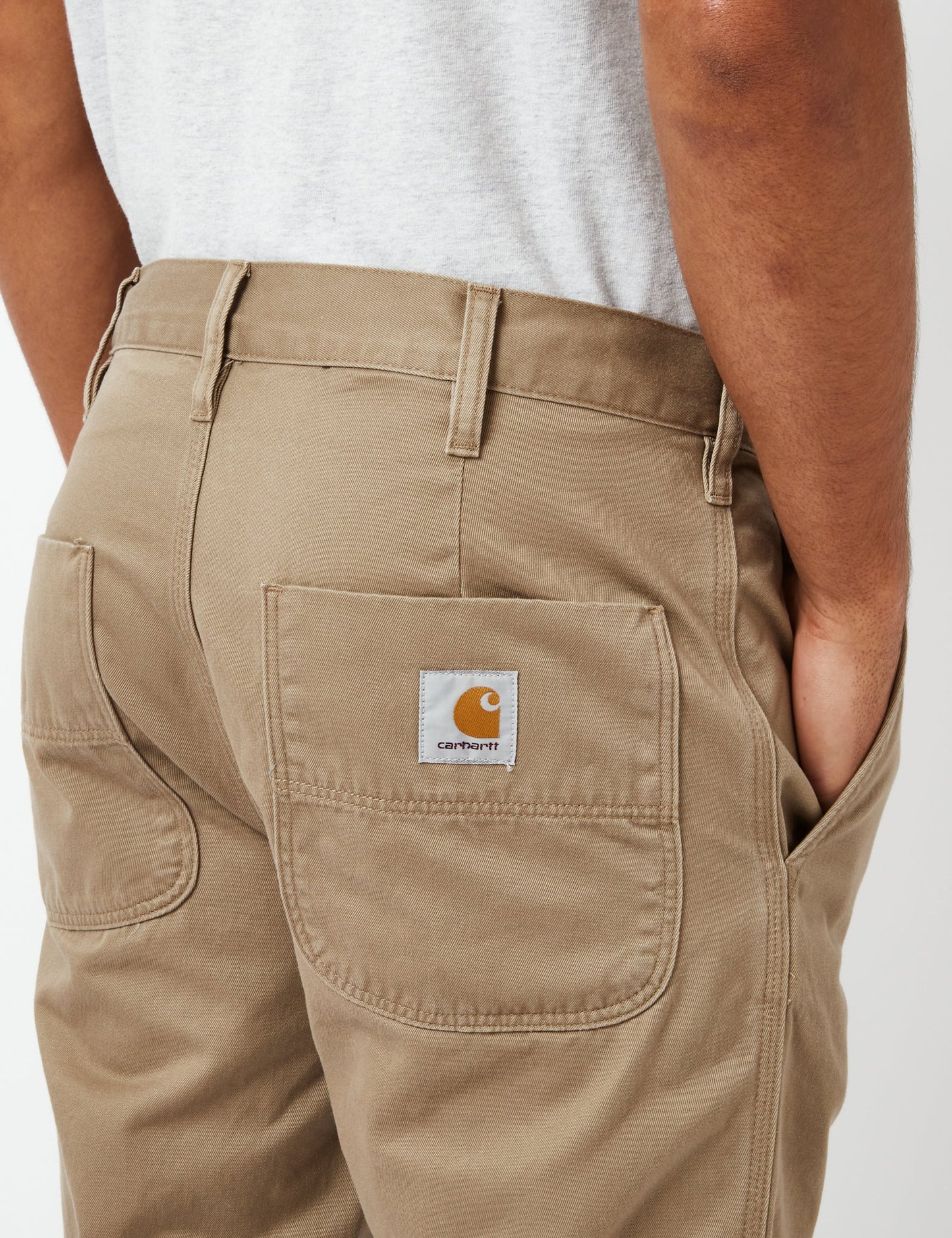 Abbott Pant (Regular Tapered) - Leather Beige