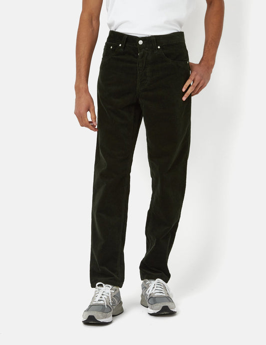 Newel Cord Pant (Relaxed) - Dark Cedar Green