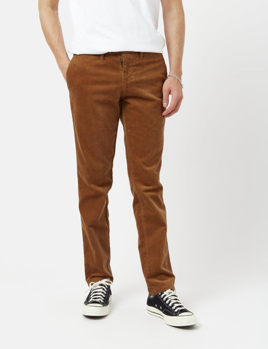 Sid Pant Cord Chino (Slim) - Jasper Camel