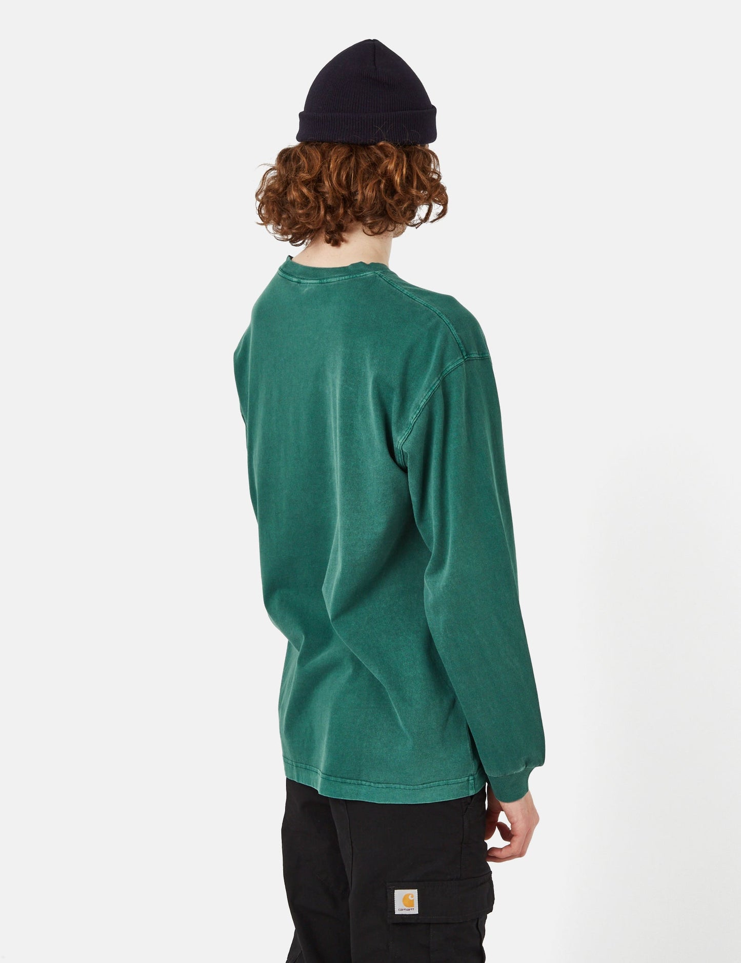 Nelson Long Sleeve T-Shirt (Loose) - Botanic Green