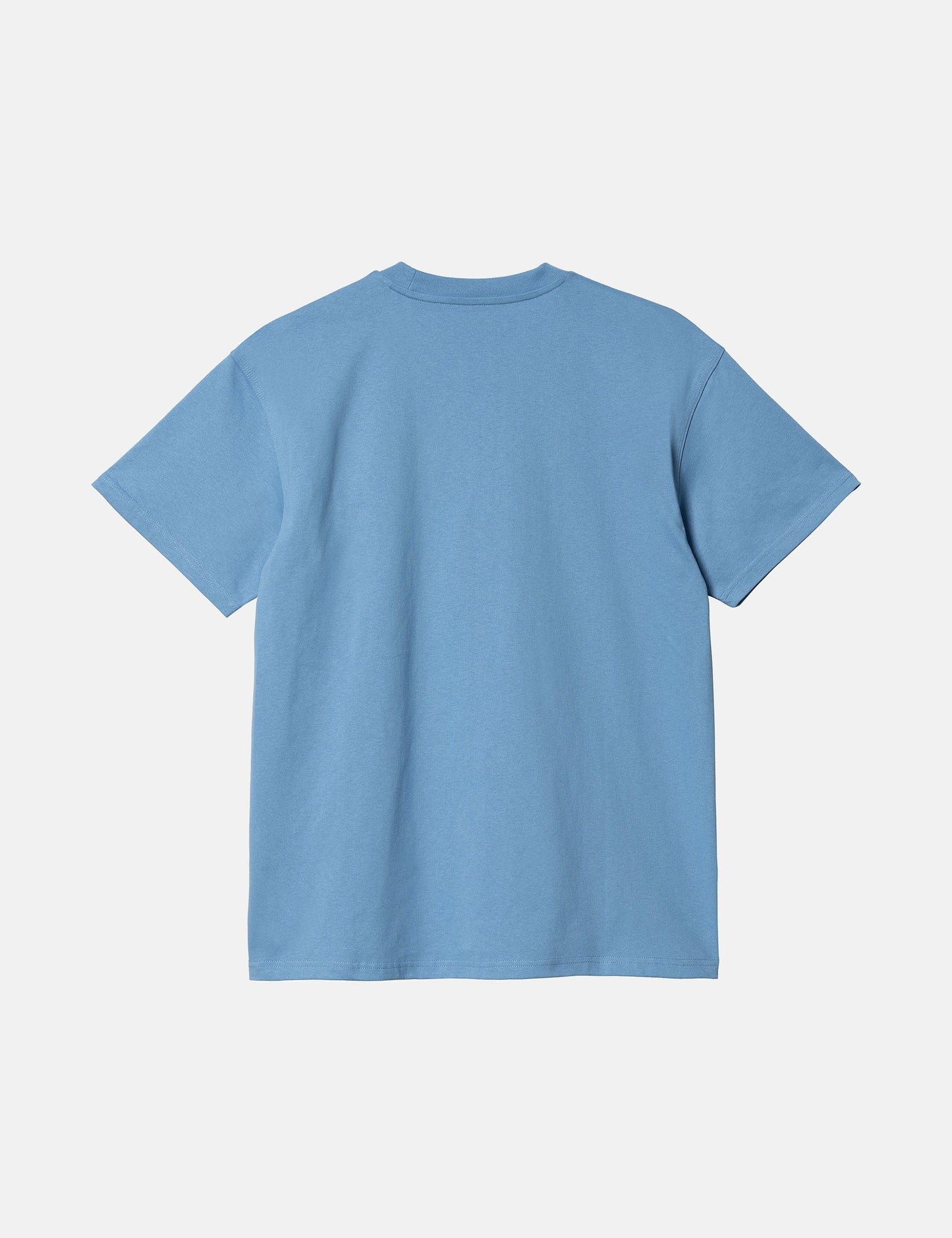 American Script T-Shirt (Organic) - Piscine Blue