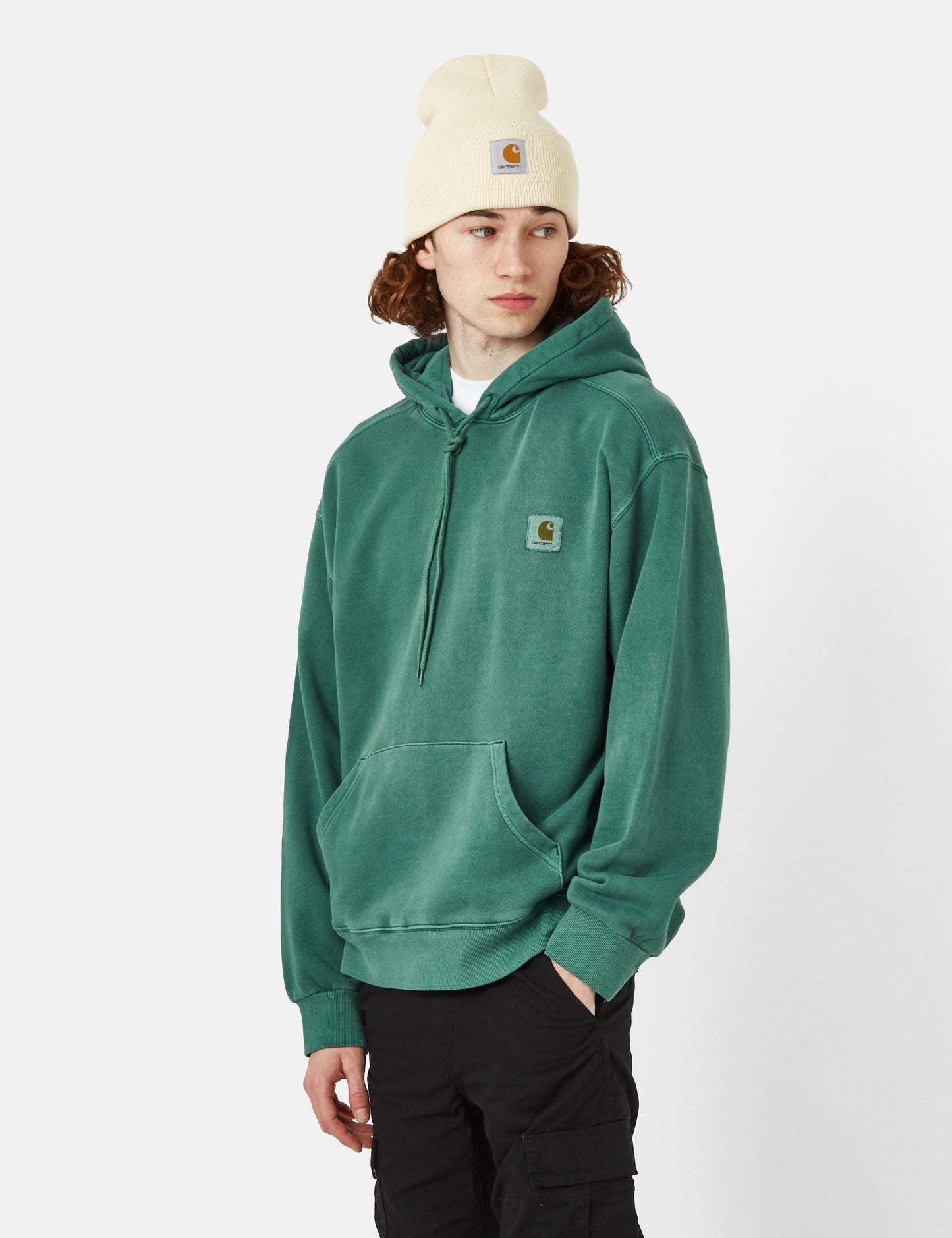 Nelson Hooded Sweatshirt - Botanic Green