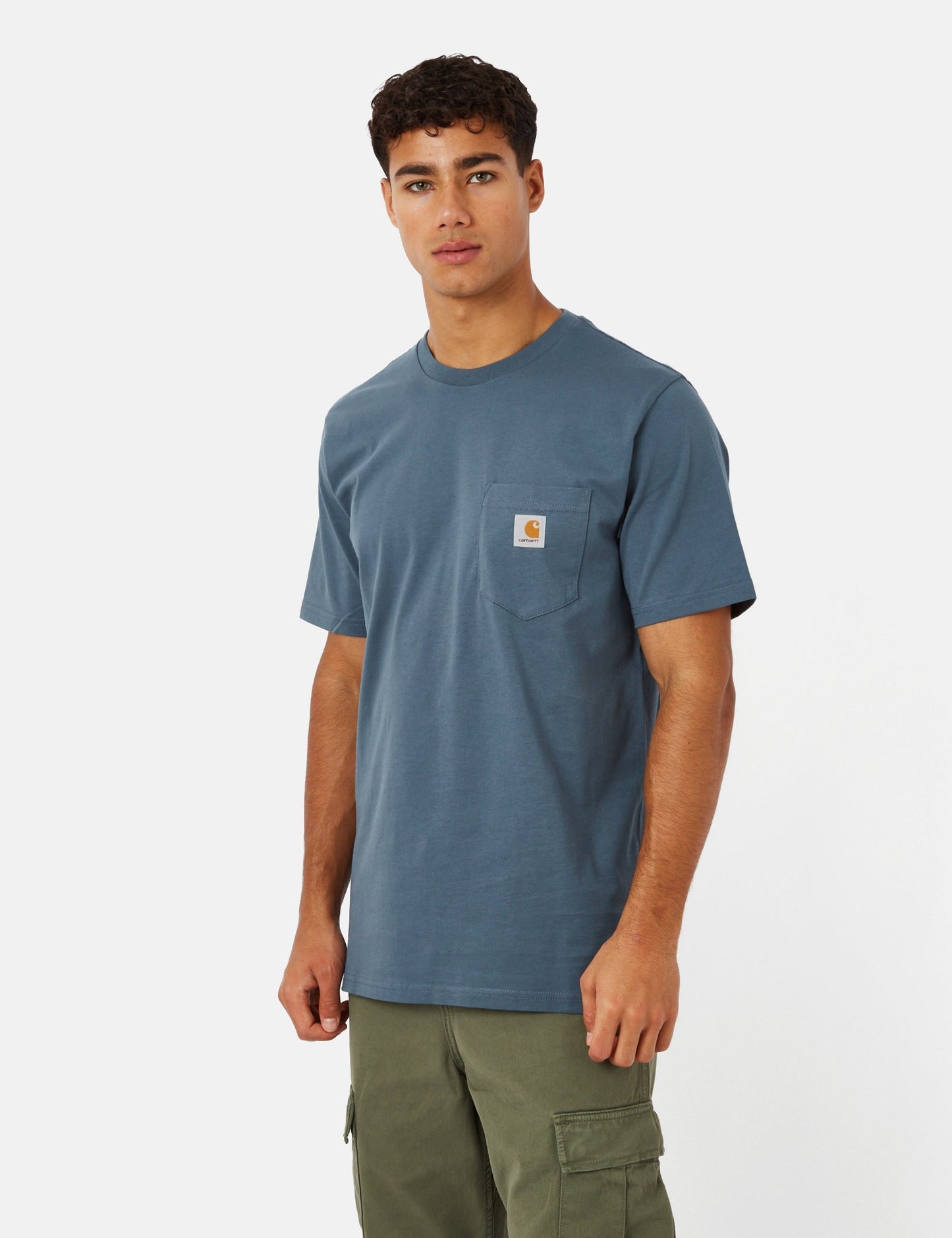 Pocket T-Shirt (Regular) - Piscine Blue Heather