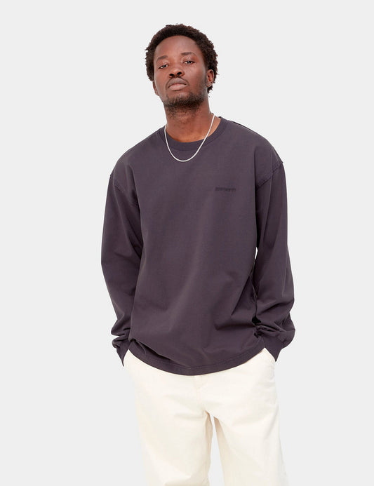 Marfa Long Sleeve T-Shirt - Artichoke Purple