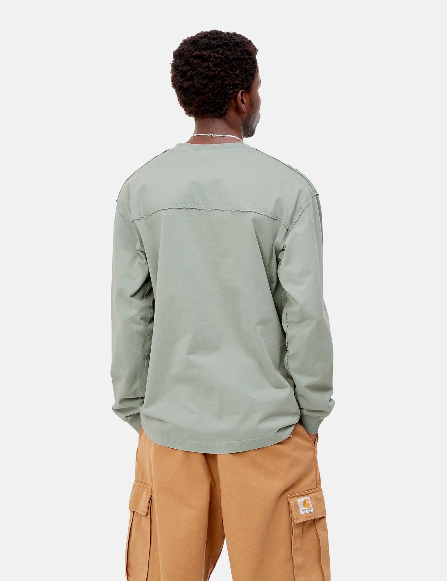 Marfa Long Sleeve T-Shirt - Misty Sage Green