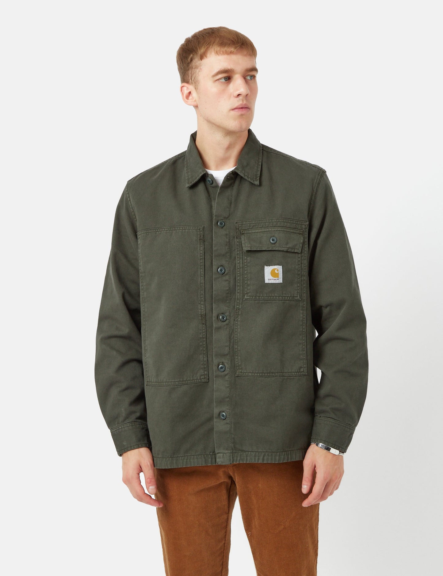 Charter Long Sleeve Shirt - Boxwood Green