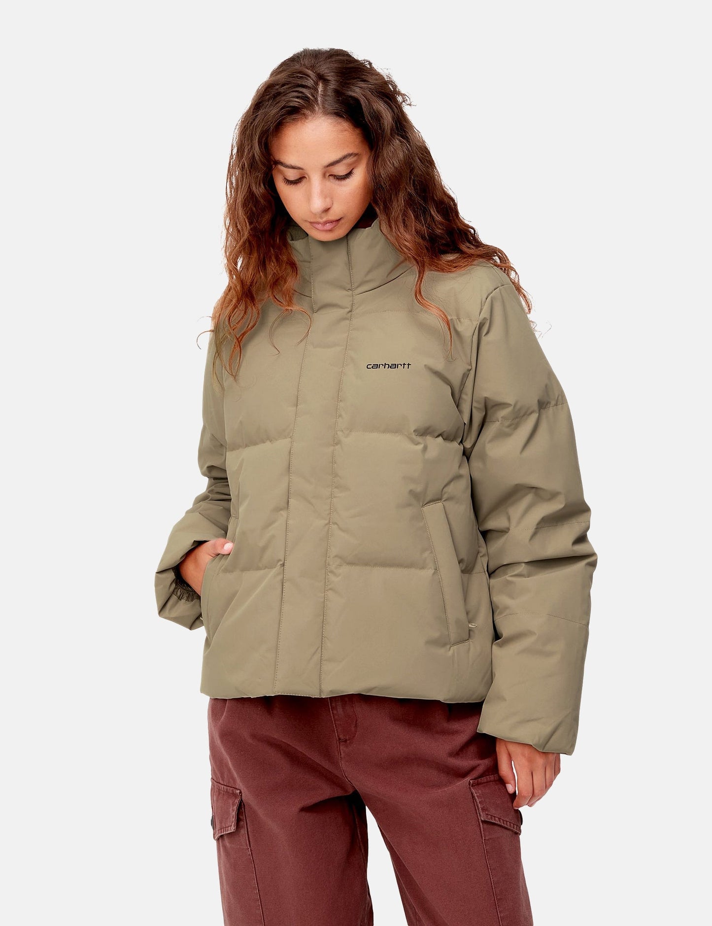 Womens Yanie Jacket - Smoke Green