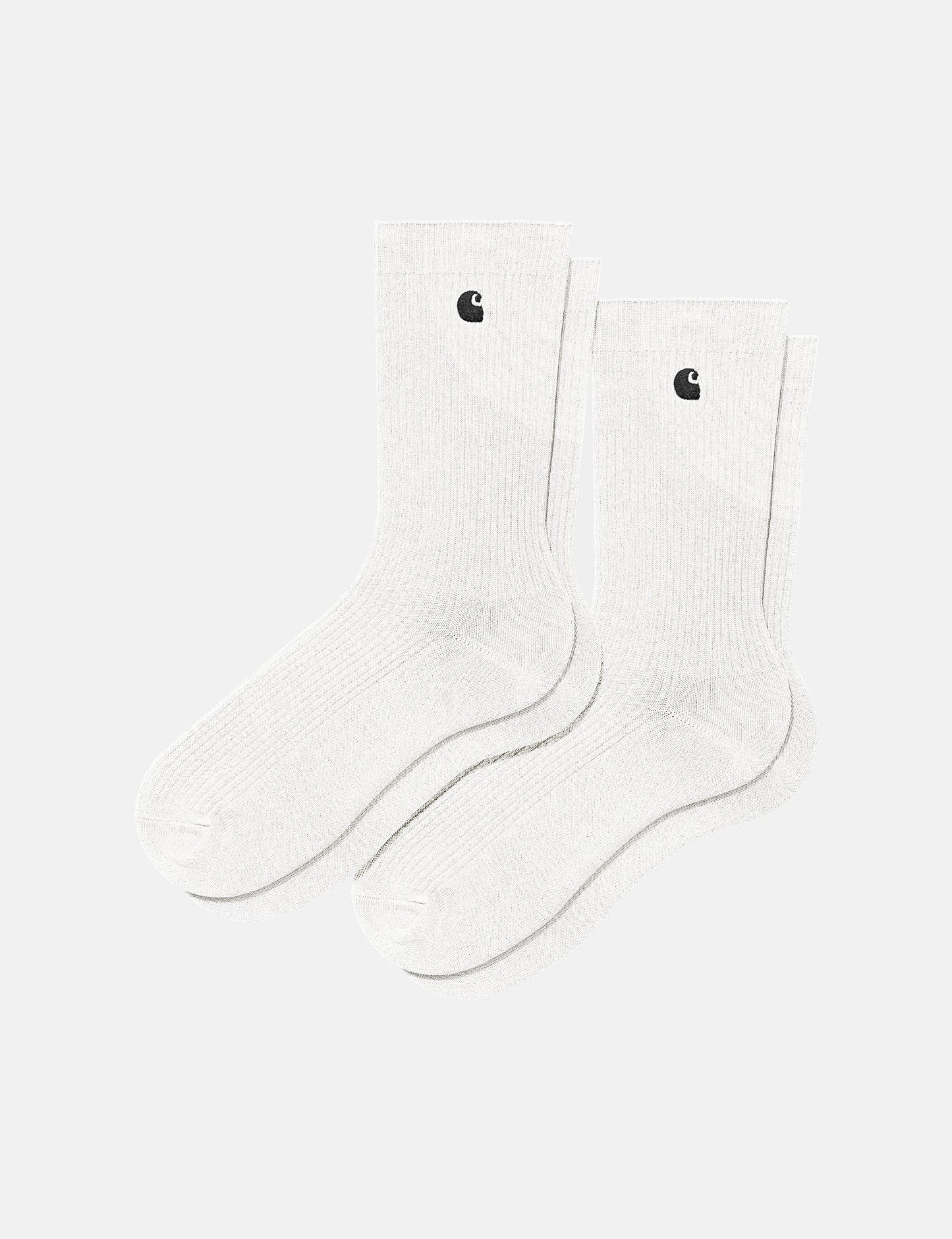 Madison Pack Socks (2 Pack) - Beryl Beige/White