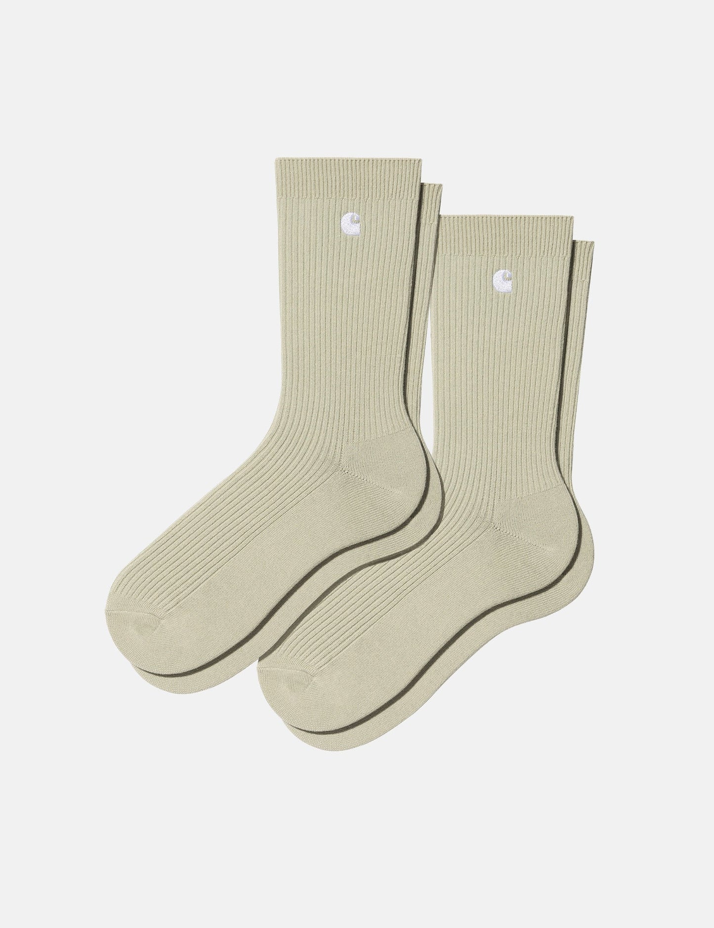 Madison Pack Socks (2 Pack) - Black/White