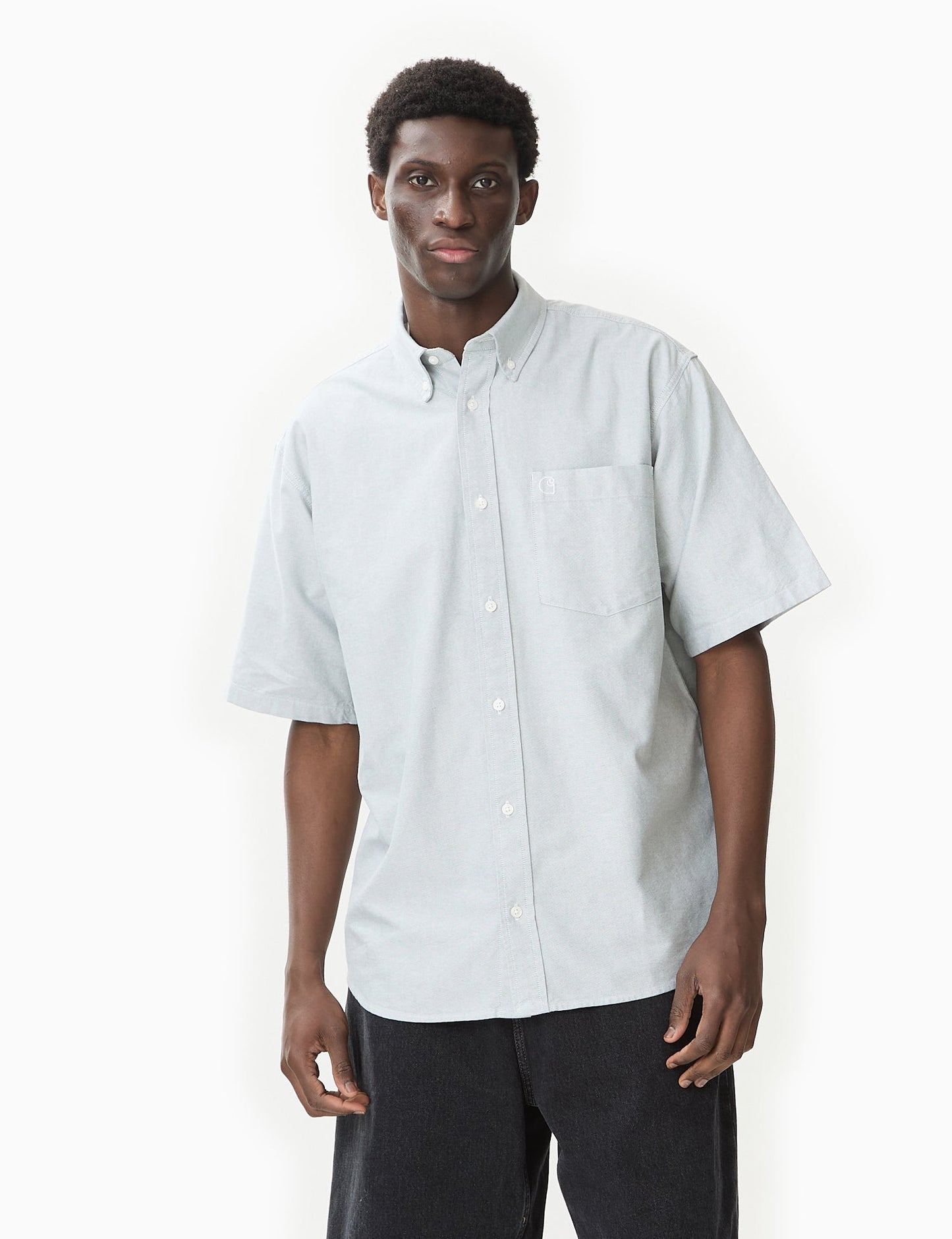 Braxton Shirt - Bleach Blue/Wax