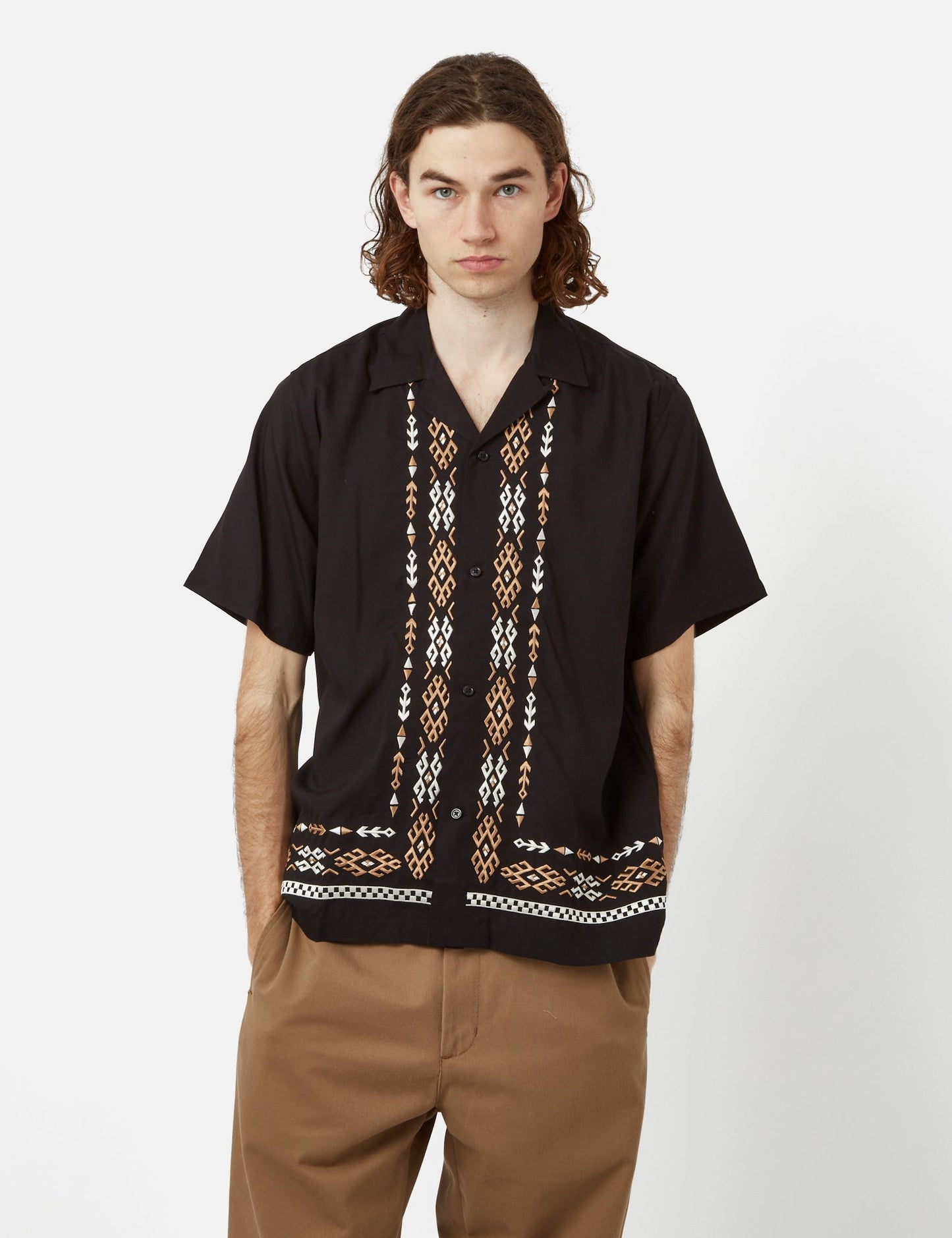 Coba Short Sleeve Shirt - Black