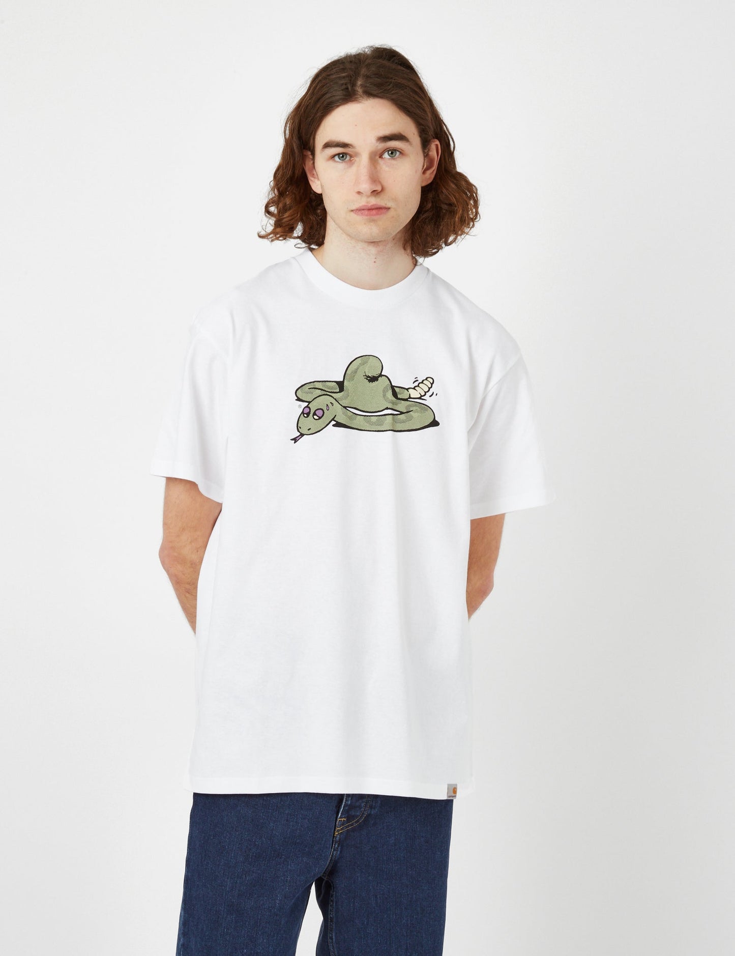 Snek T-Shirt (Organic) - Aqua Green