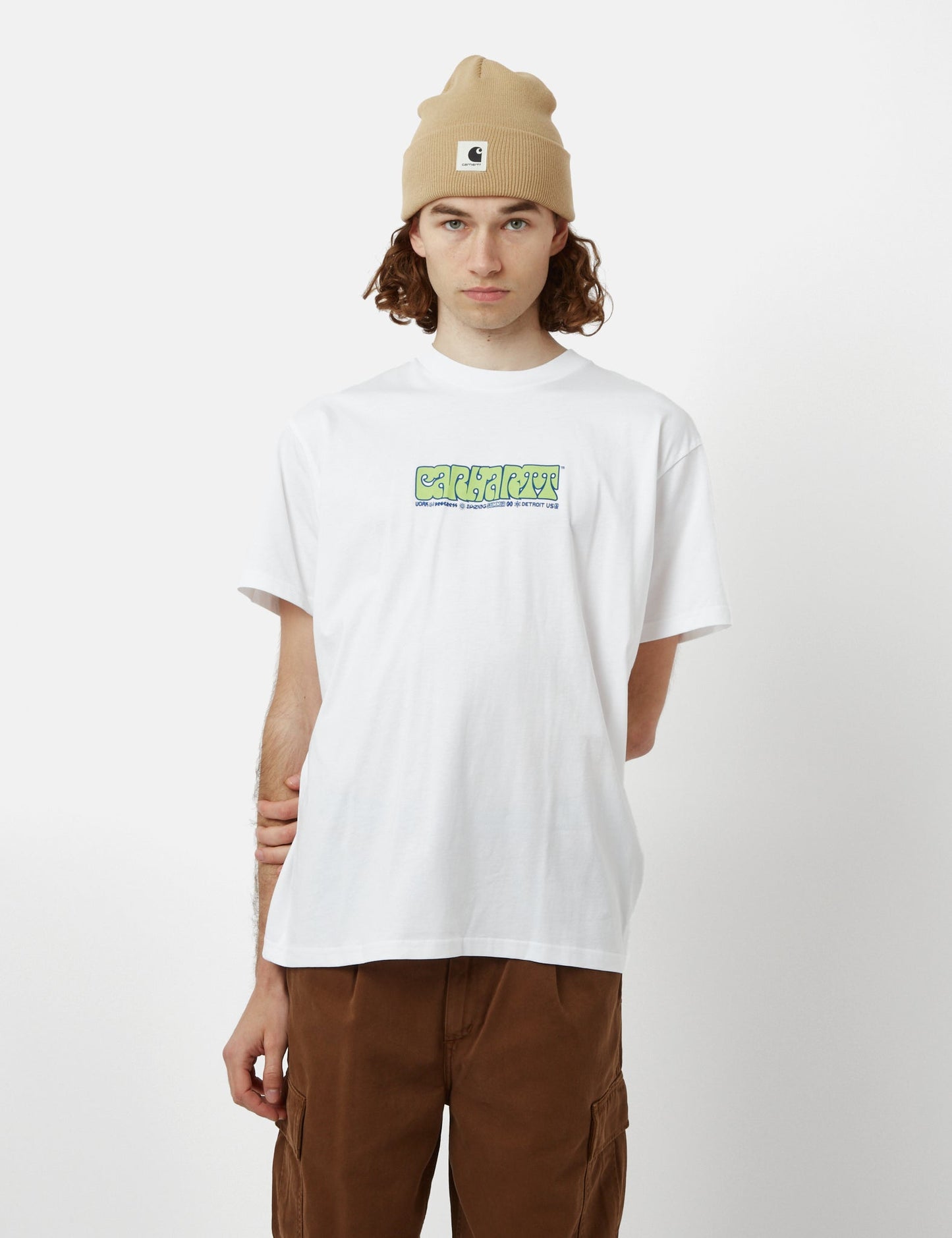 Heat Script T-Shirt (Organic) - White